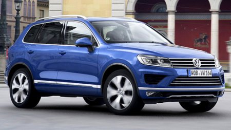 Volkswagen сбросил цены на дизельный Touareg